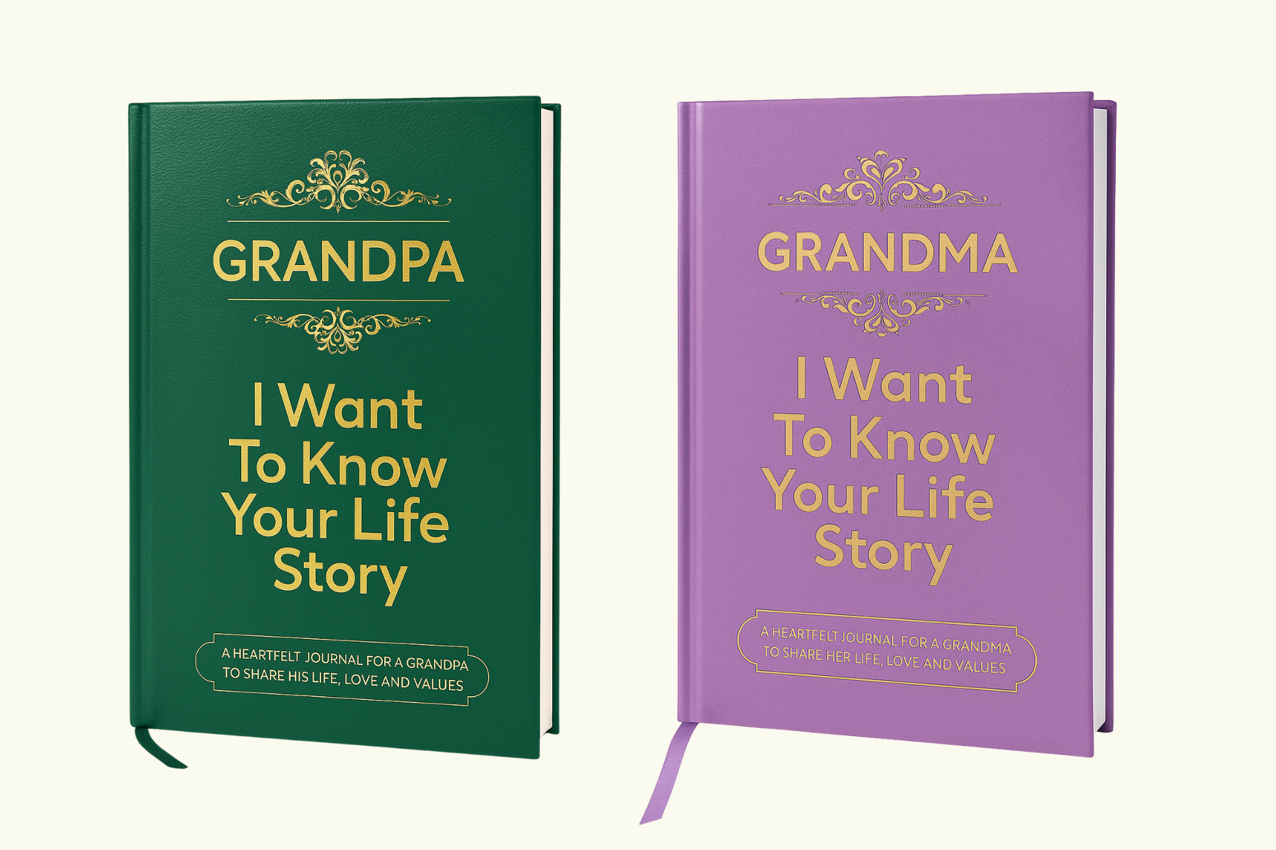 guided memory journal for grandparents